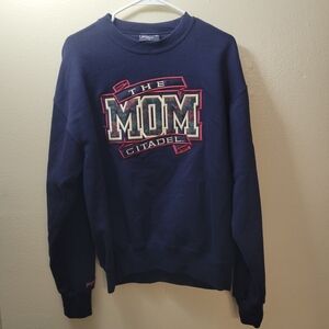 Jansport Navy Blue Graphic Crewneck Sweater